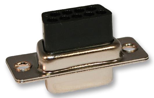 Norcomp 180-026-273L020 D Sub Connector Housing 26 Ways High Density DA 180 Series Receptacle Steel Body - Image 2