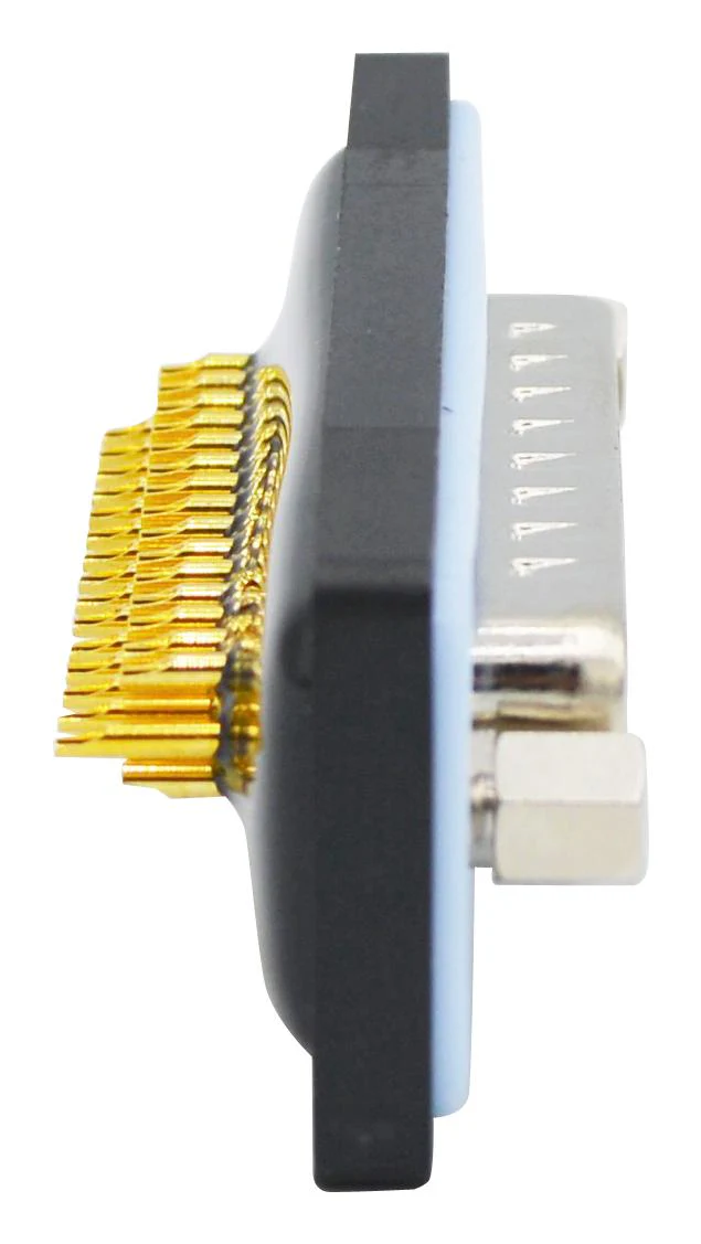 Norcomp HDF-S44-103L011 HDF-S44-103L011 D Sub Connector High Density Plug Nanook HDF Series 44 Contacts DB Solder Cup - Image 2