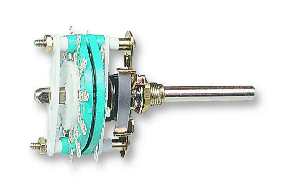 NSF (CONTROLS) MSD1206N MU454493MSD1 Rotary Switch, MSD Series, Non Illuminated, 30 °, 6 A, 10 A, 250 V