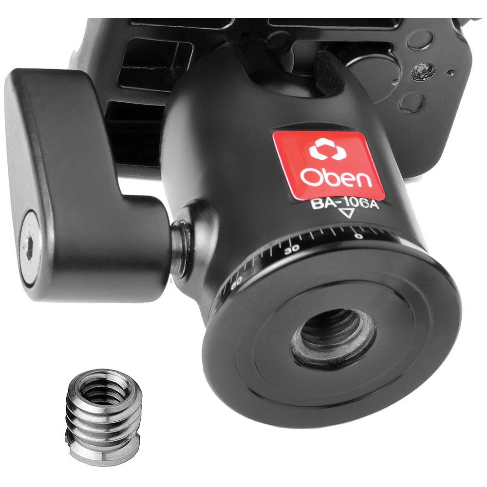 Oben AC-1321 Aluminum Tripod with BA-106A Ball Head - Image 9