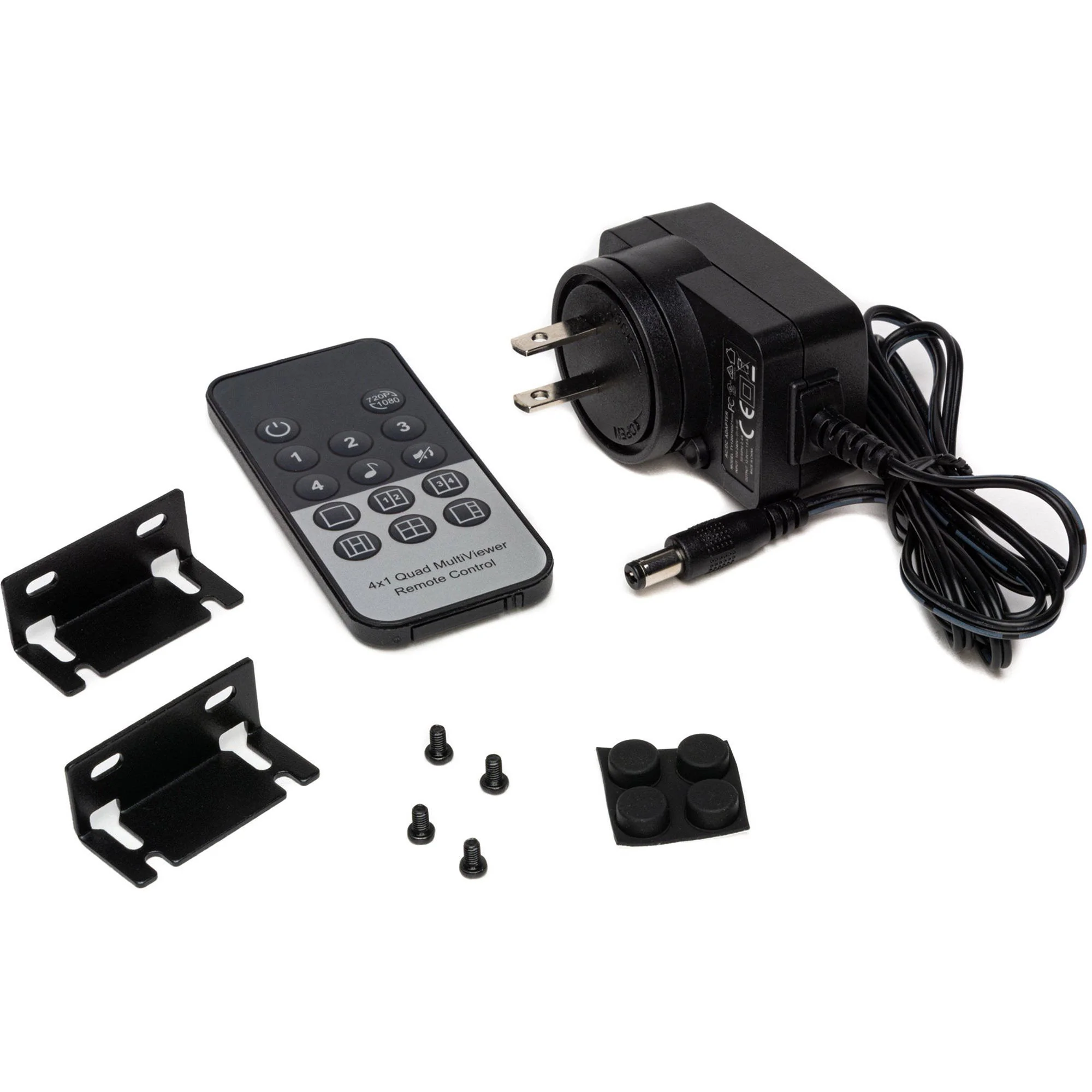 Ocean Matrix HDMI 4 x 1 1080p Multiviewer with PIP & IR Control - Image 5