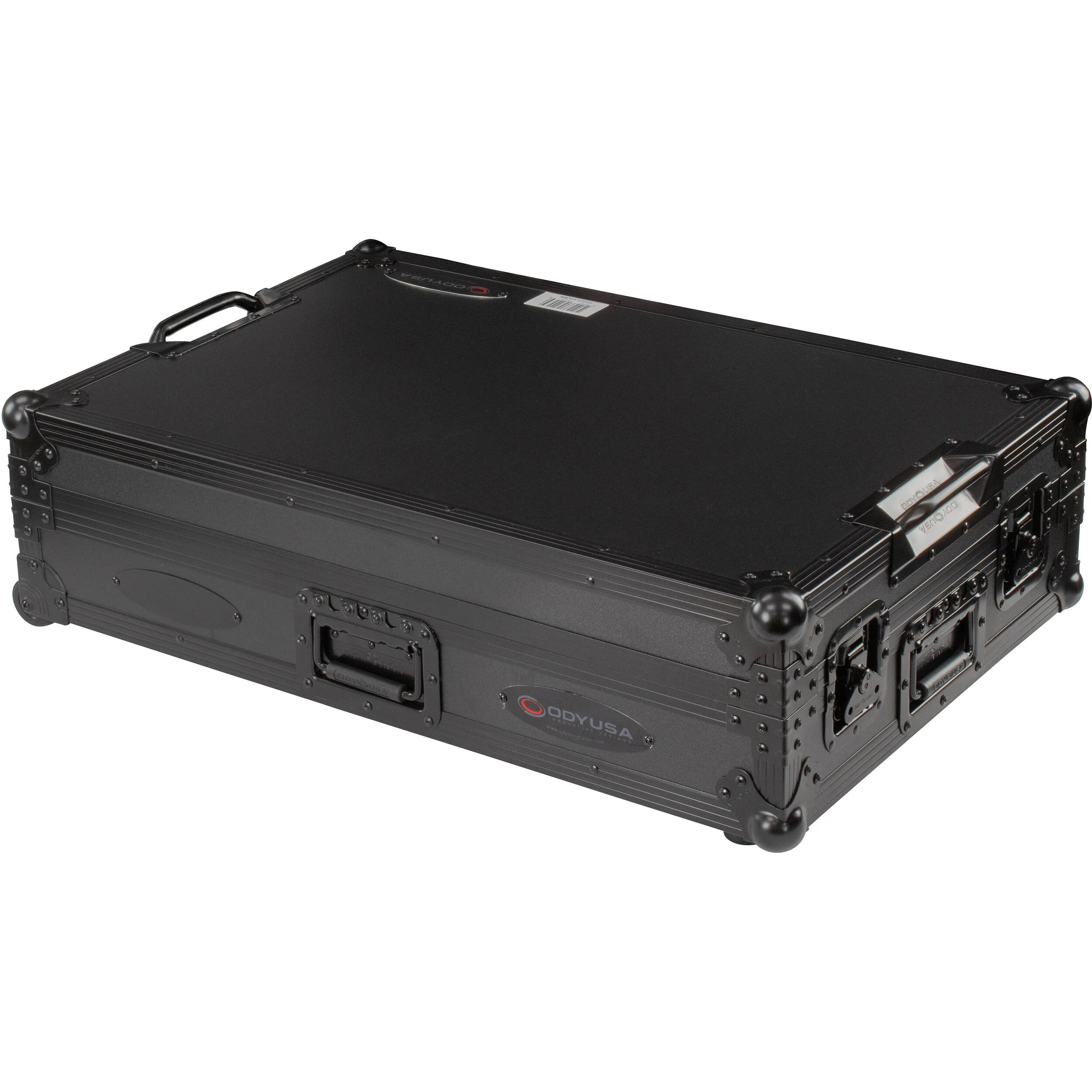 Odyssey Black Label DDJ-FLX10 Flight Case with Corner Wheels (All Black) - Image 2