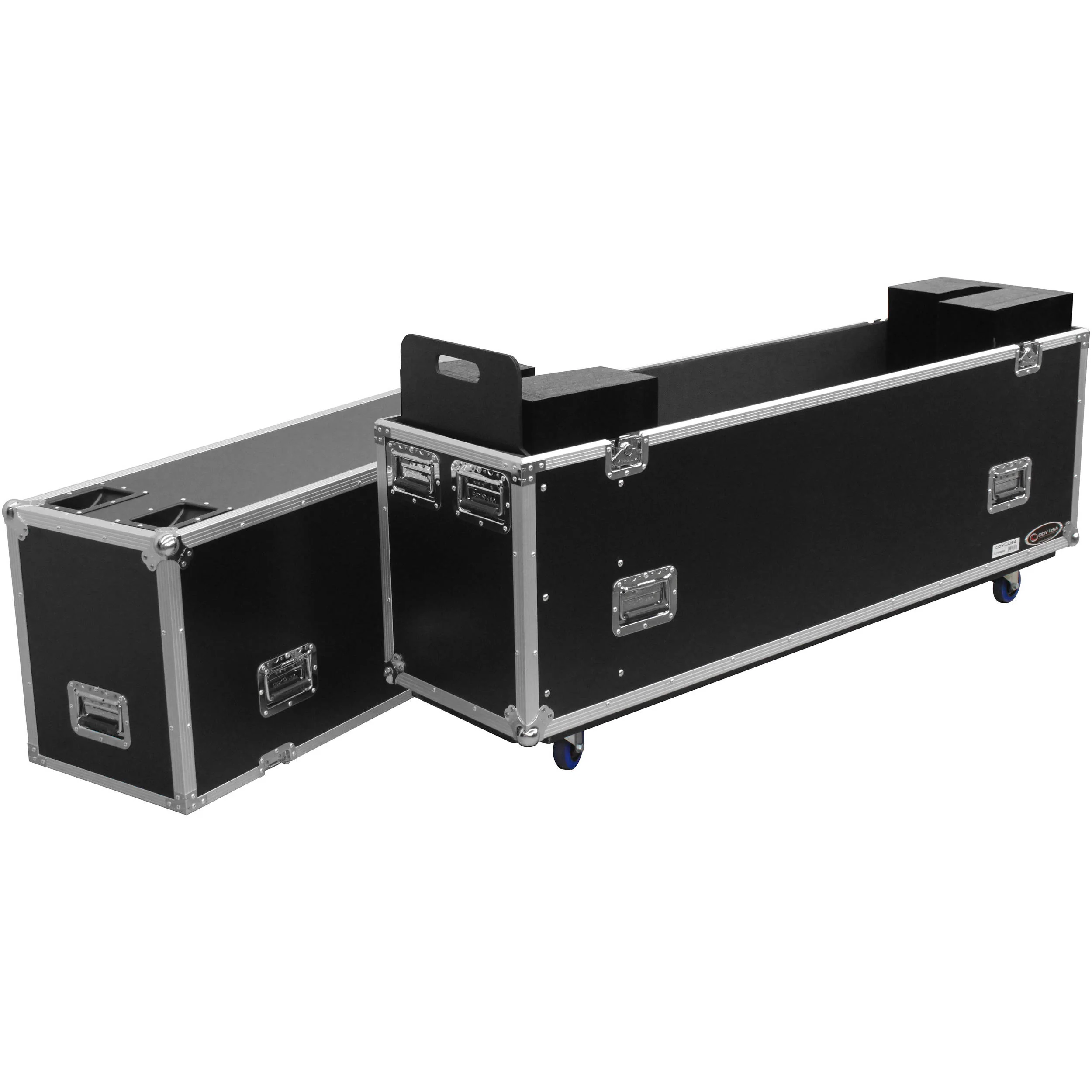Odyssey Flight Zone 60-65" Flat-Screen Monitor Case with Wheels