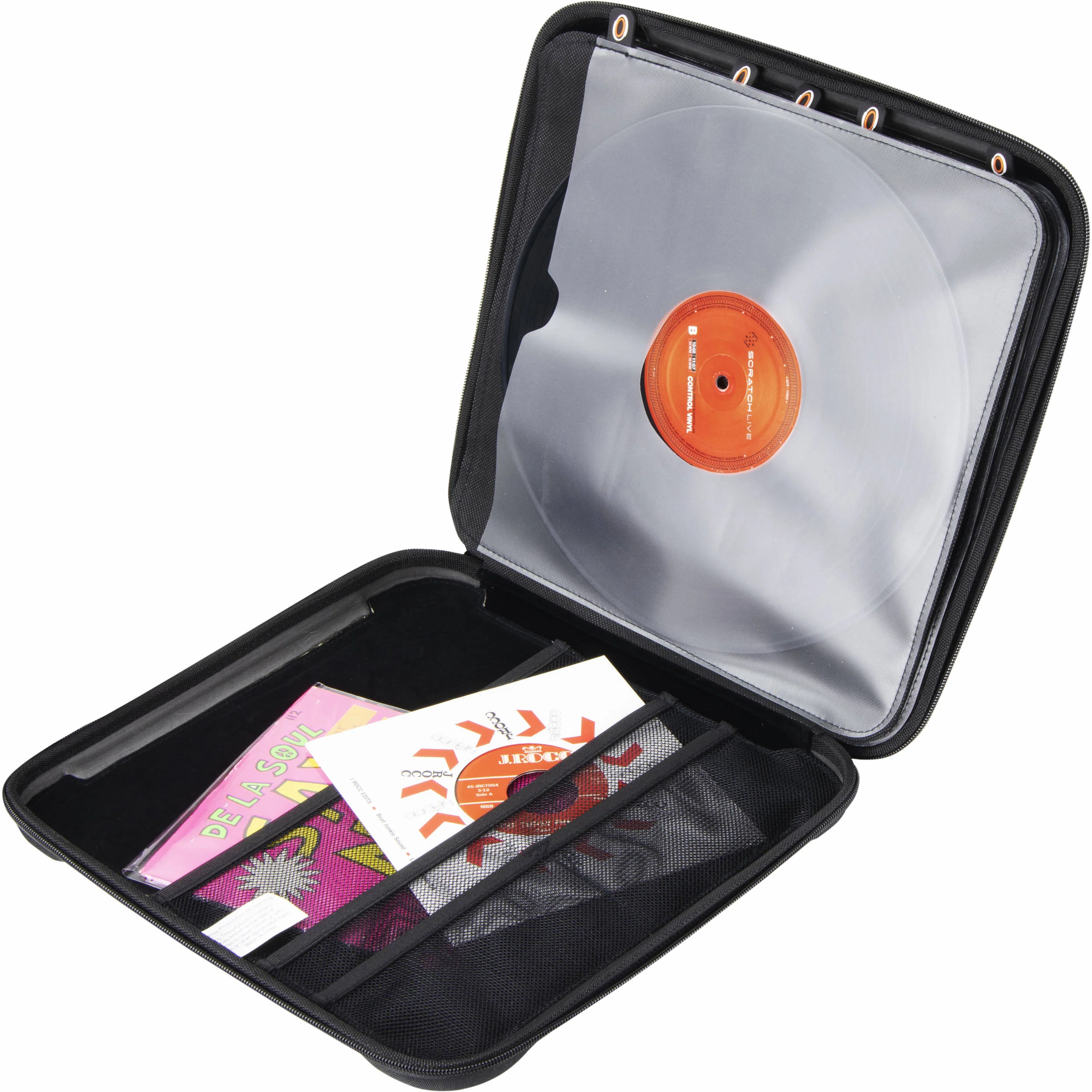 Odyssey Innovative Designs BMSLP1210 Streemline Series 12"/LP Vinyl Record Organizer Bag - Image 4