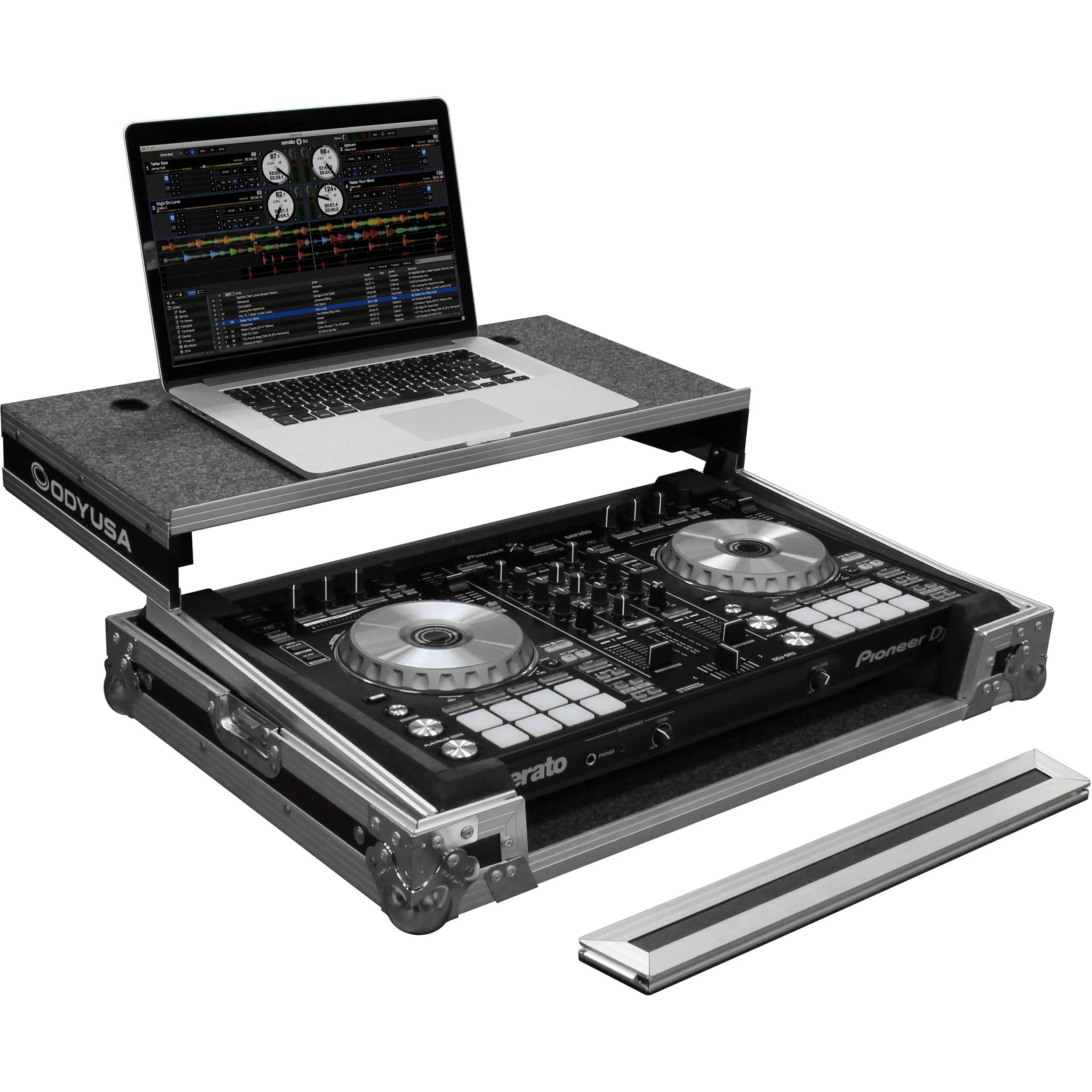 Odyssey Innovative Designs Flight Zone Glide Pioneer DDJ-SR2 Controller Case - Image 2