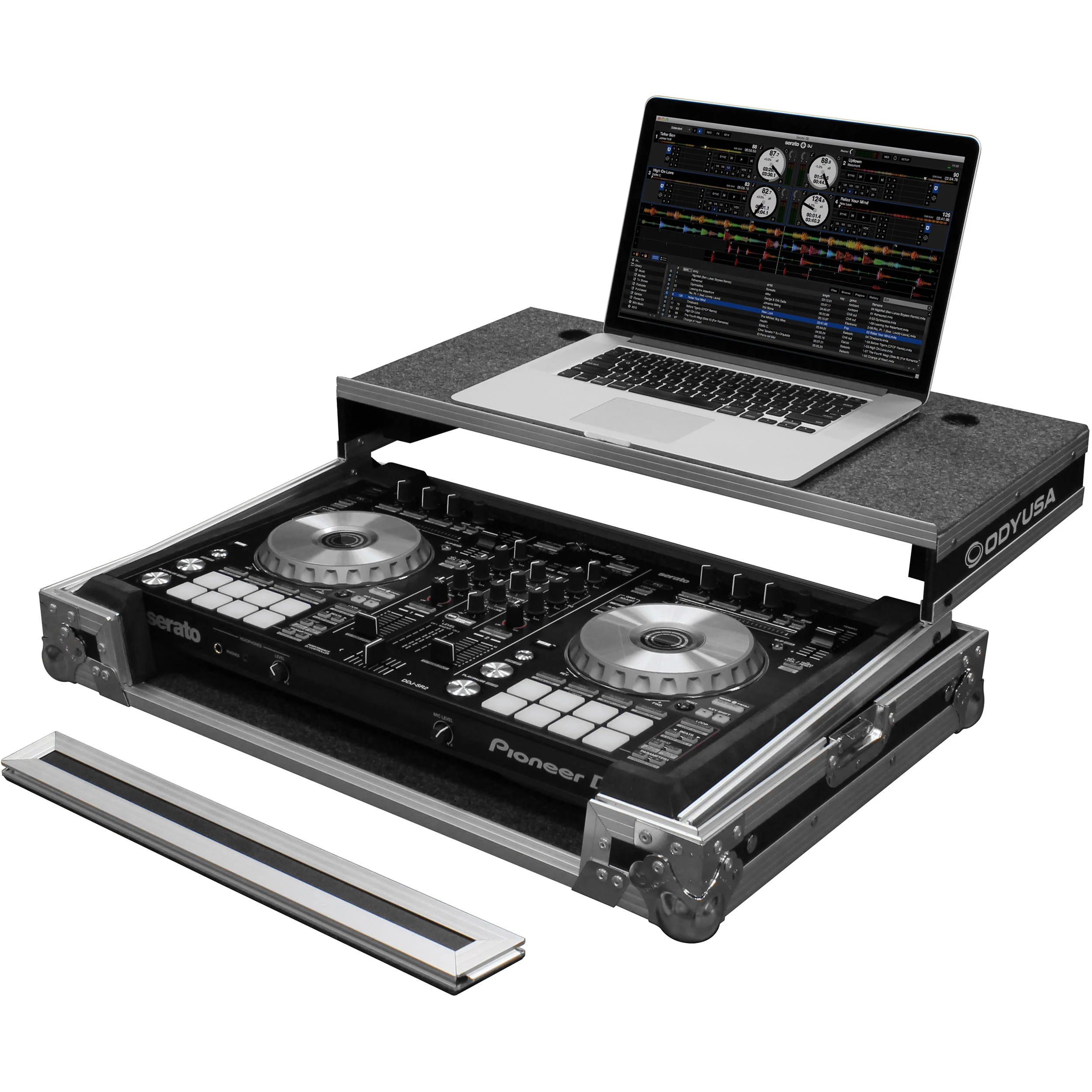 Odyssey Innovative Designs Flight Zone Glide Pioneer DDJ-SR2 Controller Case - Image 4