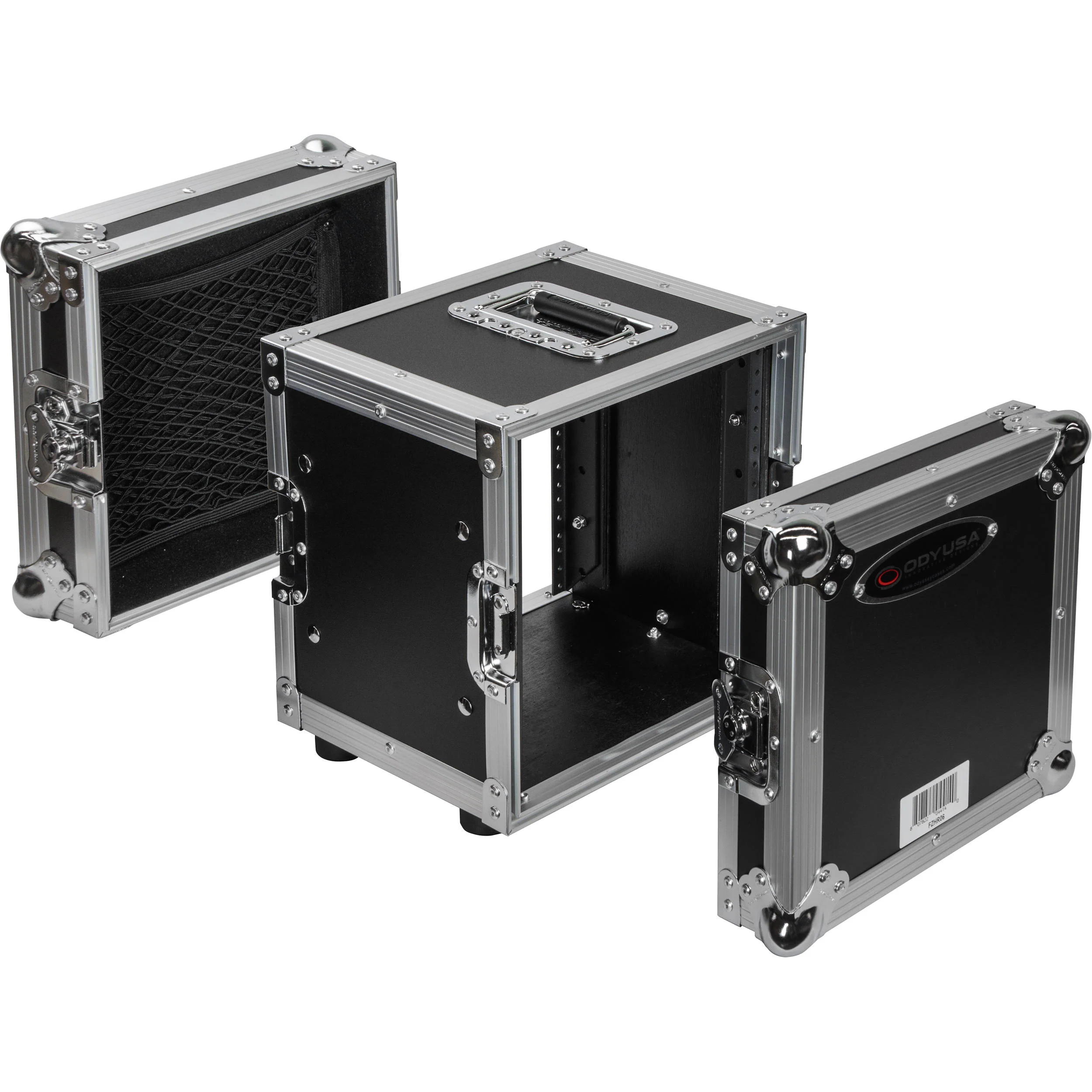 Odyssey Innovative Designs Flight Zone Series Half-Rack Flight Case (6 RU) - Image 2