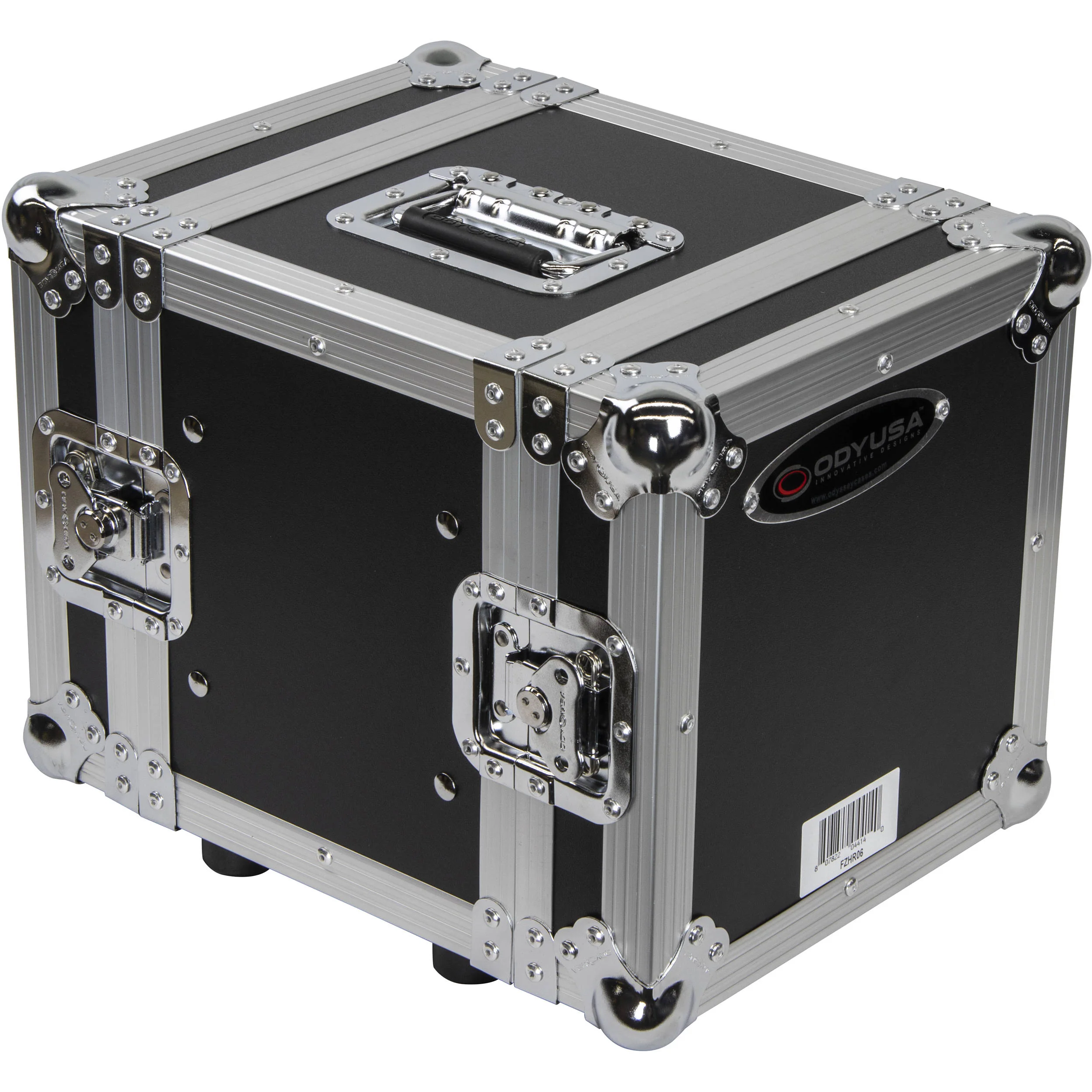 Odyssey Innovative Designs Flight Zone Series Half-Rack Flight Case (6 RU) - Image 3