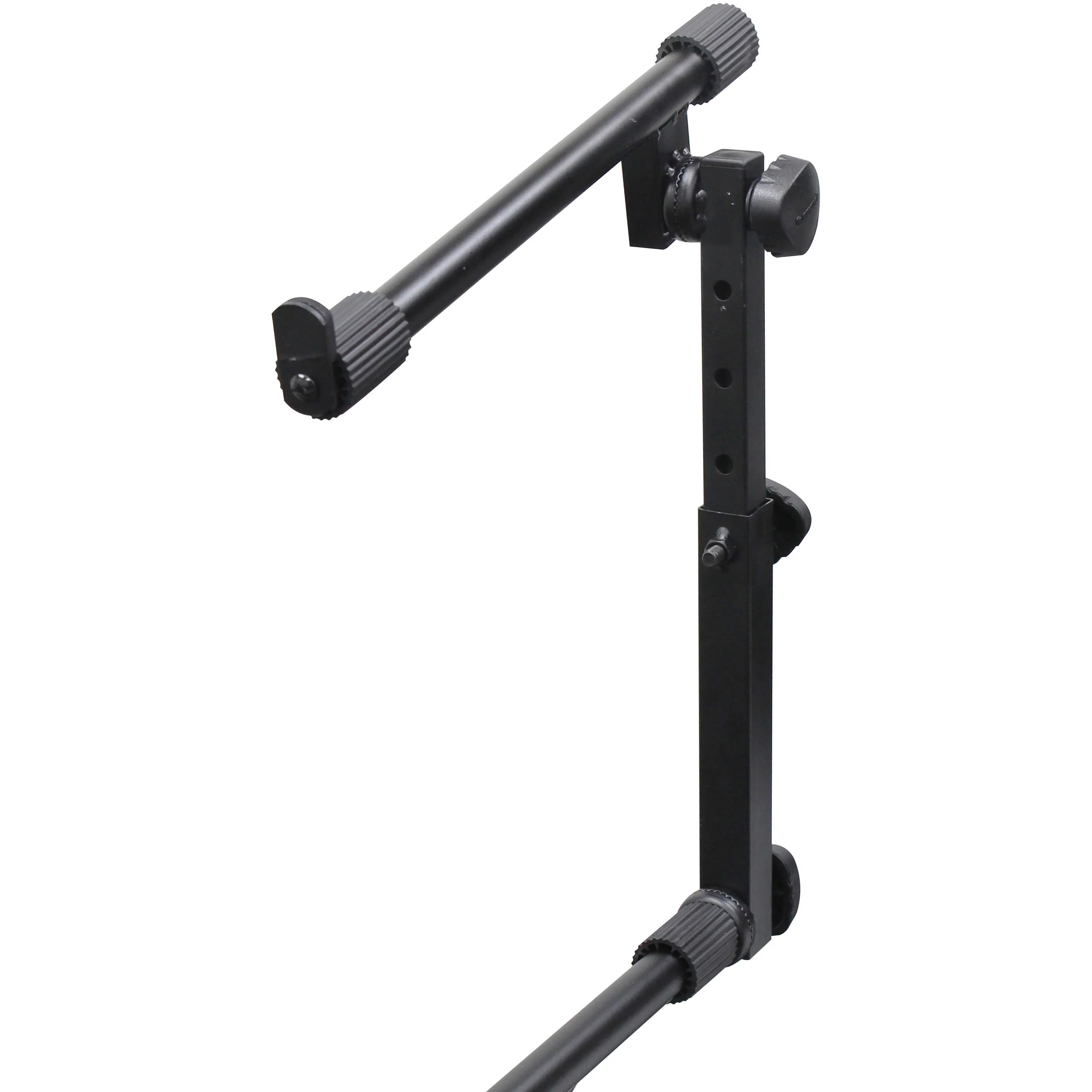Odyssey X-Stand Combo Dual-Tier Heavy-Duty Folding Stand with Microphone Boom & Laptop/Gear Shelf (black) - Image 6