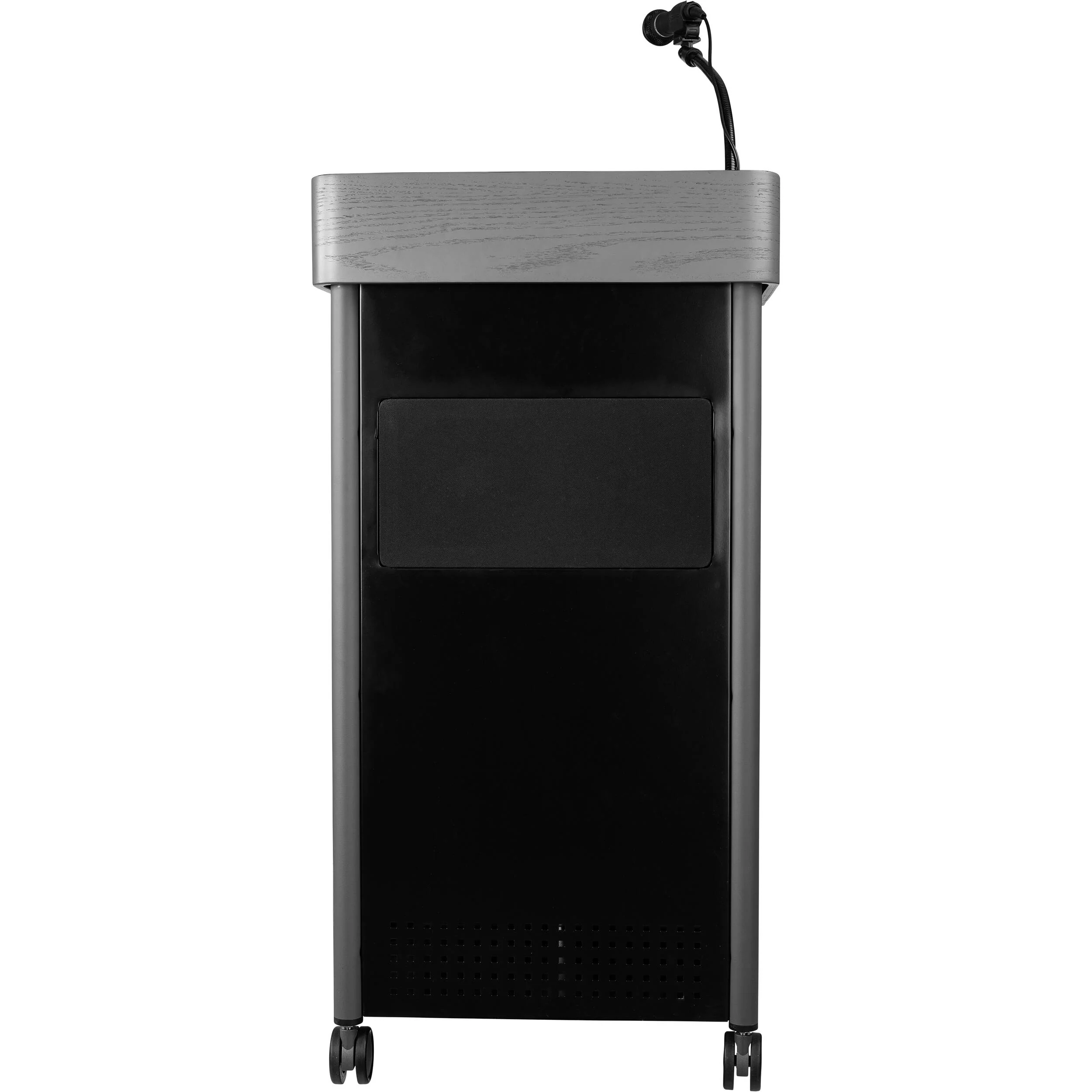 Oklahoma Sound Greystone Lectern with Speaker/Sound (Gray) - Image 2