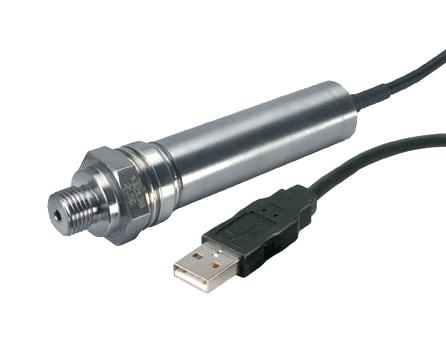 OMEGA PXM409-010BGUSBH Pressure Transmitter, USB 2.0, Gauge, BSPP Male, 0 bar, 10 bar, 1/4", Cable