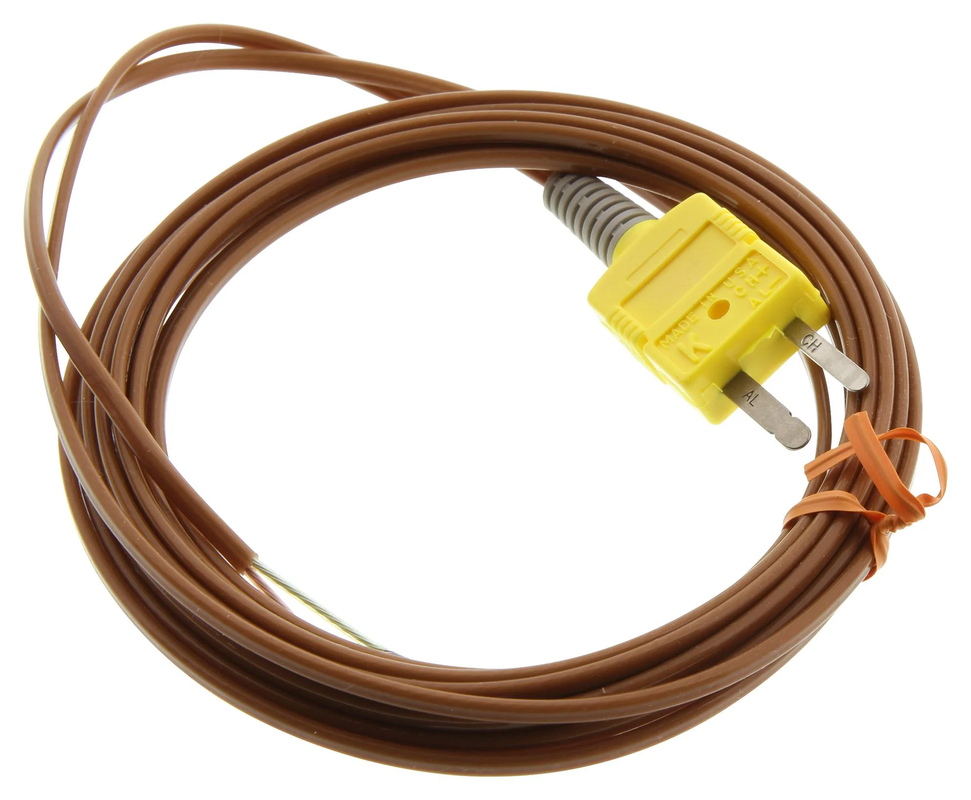 Omega TECK10-14 TECK10-14 Sensor Cable K Type Thermocouple Plug Free End 2 Positions 3 m 10 ft TEC
