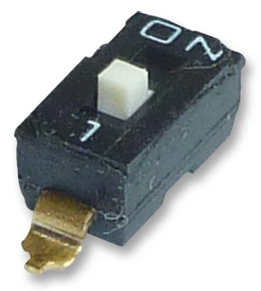 Omron A6S1104H A6S1104H DIP / SIP Switch 1 Circuits Slide Surface Mount Spst 24 VDC 25 mA - Image 2