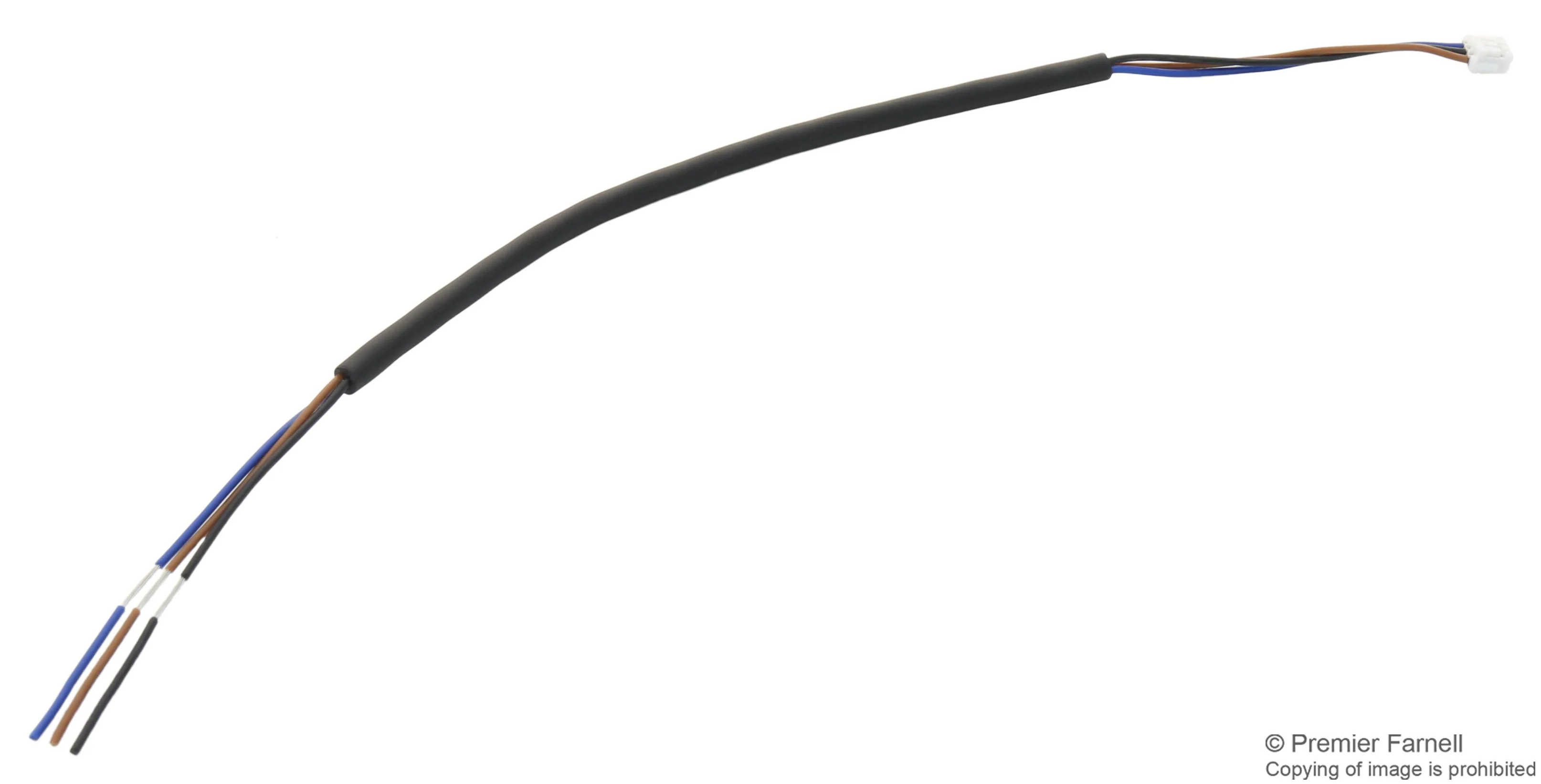 Omron Electronic Components D6FW-CABLE Sensor Cable D6FW Mems Flow Plug Free End 3 Positions 200 mm 7.87 "