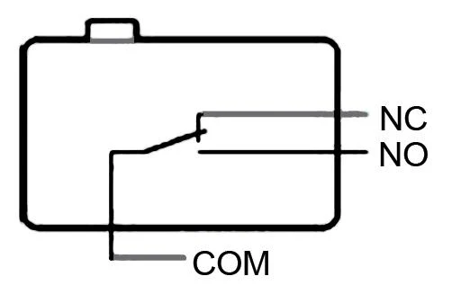 Omron VX561C23 VX561C23 Microswitch Snap Action Hinge Roller Lever Spdt Quick Connect Solder 5 A 250 VDC - Image 2
