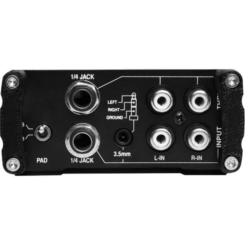 On-Stage DB1050 Passive Multimedia DI Box with Stereo-to-Mono Summing - Image 2