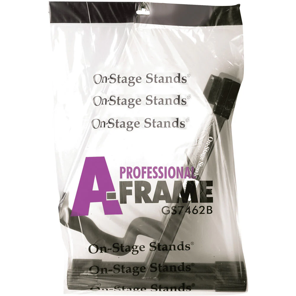 On-Stage GS7462B Professional Single A-Frame Guitar Stand - Image 5
