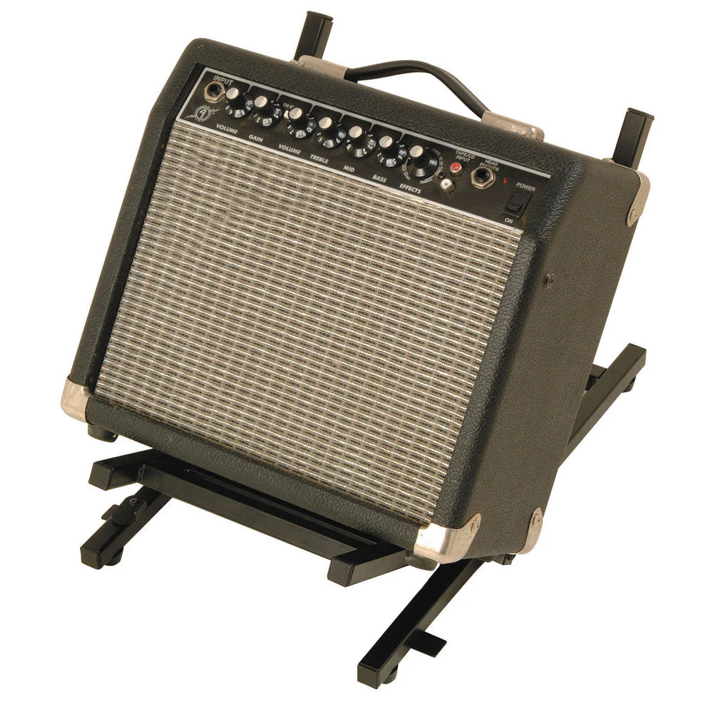 On-Stage RS4000 Folding Tiltback Amp Stand for Small Amps - Image 4