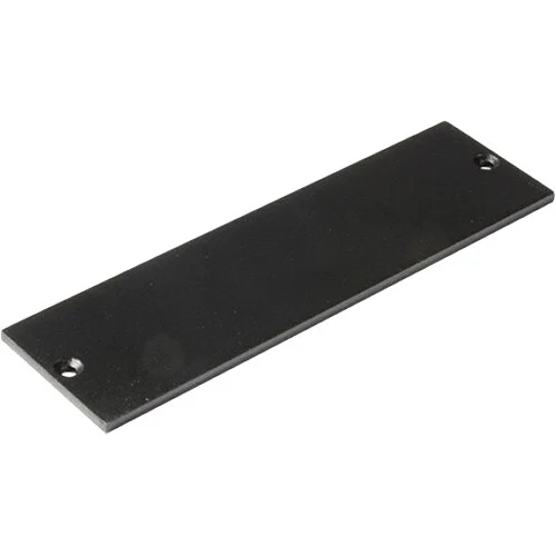 On-Stage Single-Slot 500 Series Blank Rack Panel (Black)