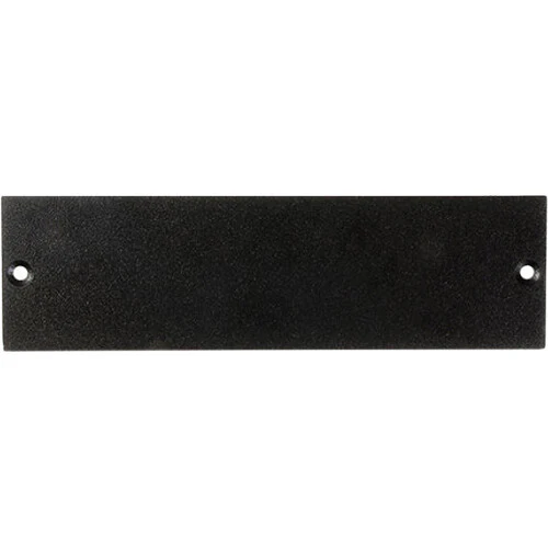 On-Stage Single-Slot 500 Series Blank Rack Panel (Black) - Image 2