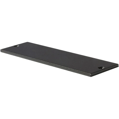 On-Stage Single-Slot 500 Series Blank Rack Panel (Black) - Image 3