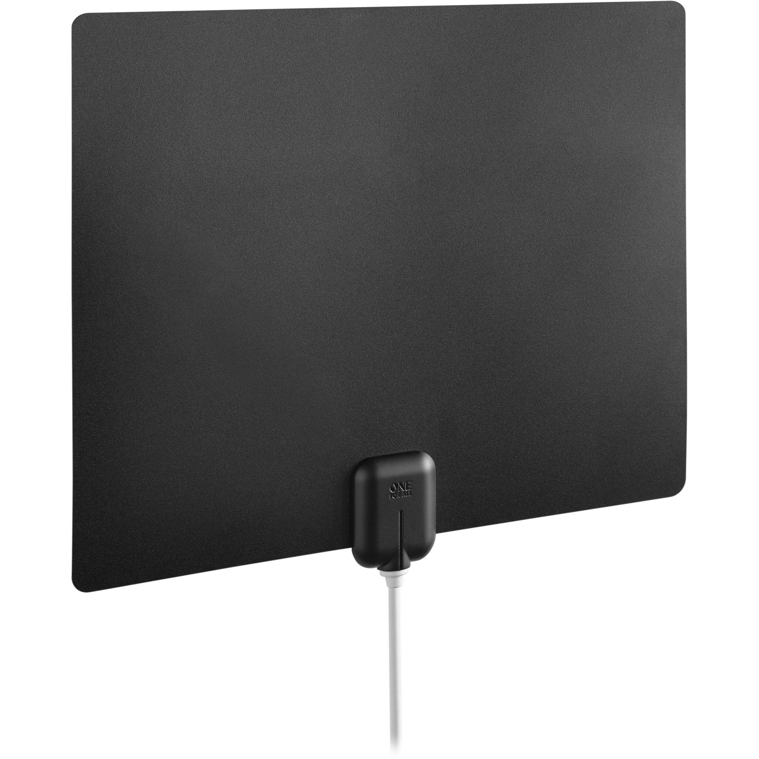 One For All 15584 60-Mile Amplified Flat Indoor HDTV Antenna - Image 2