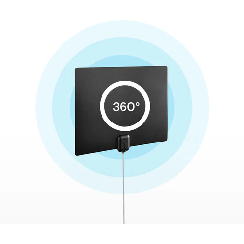 One For All 15584 60-Mile Amplified Flat Indoor HDTV Antenna - Image 6