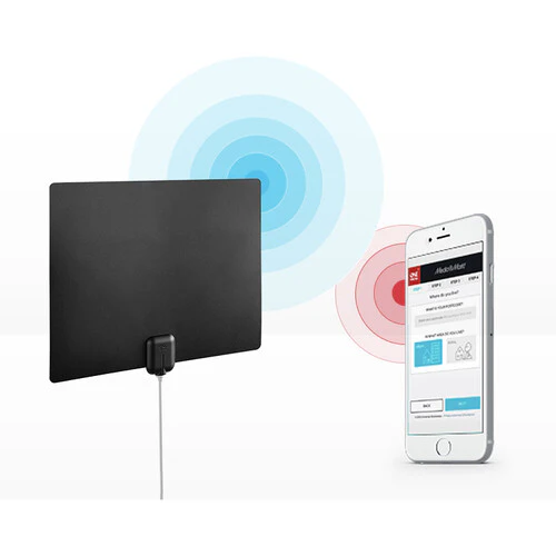 One For All 15584 60-Mile Amplified Flat Indoor HDTV Antenna - Image 7