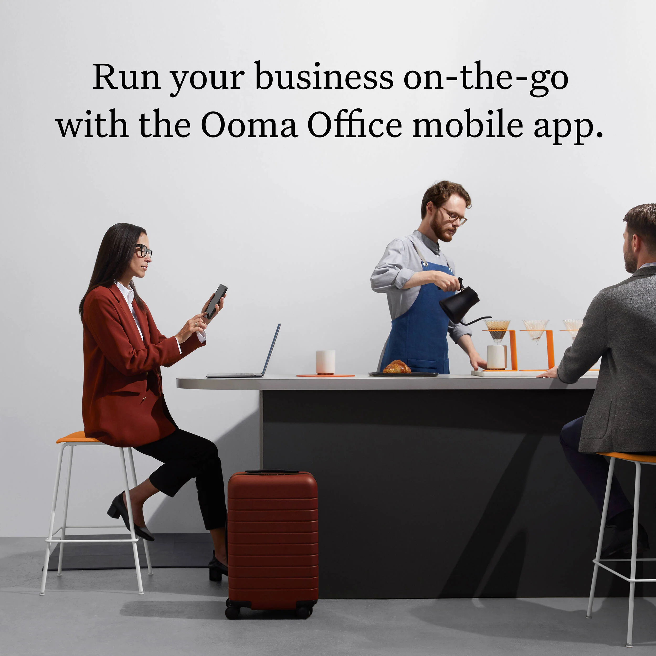 Ooma 2615W 10-Line LAN & Wi-Fi IP Desk Phone with Color Display - Image 3