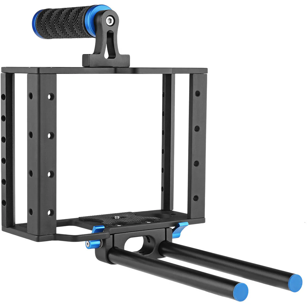 Opteka CXS-500 X-Cage Pro with Handgrip and Rail System - Image 2