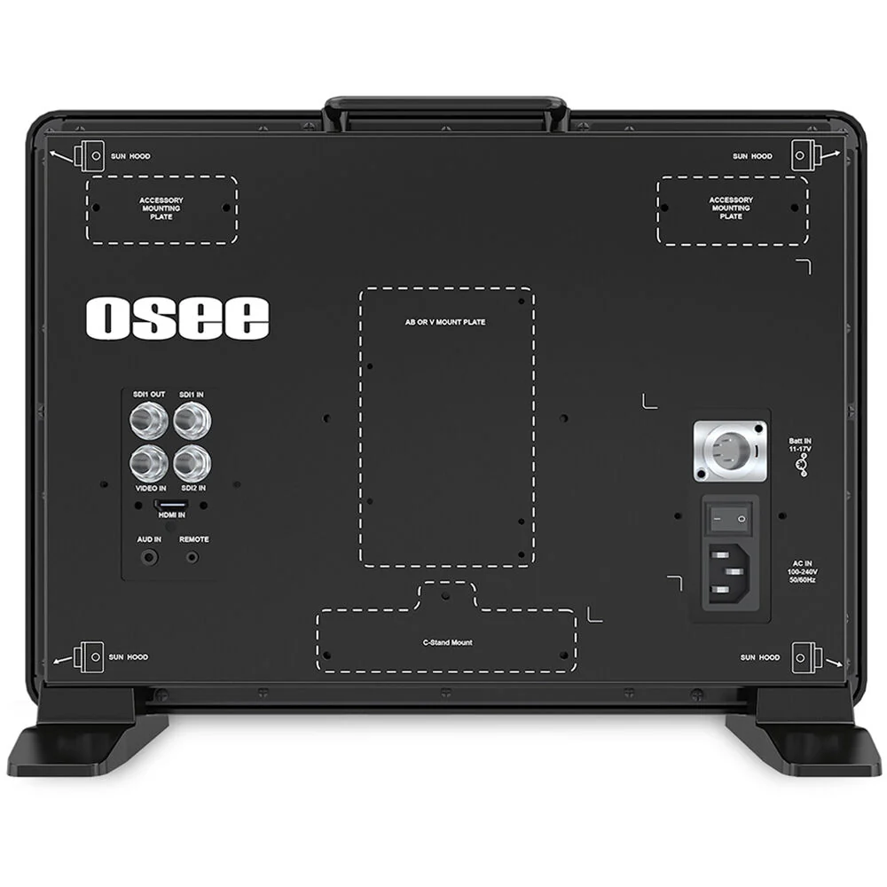 OSEE Megamon 15 HDR Production Monitor with V-Mount Kit - Image 2