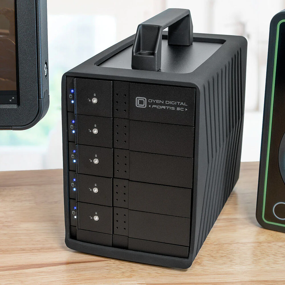 Oyen Digital Fortis 5C 120TB 5-Bay USB 3.2 Gen 2 External Drive Array (5 x 24TB) - Image 5