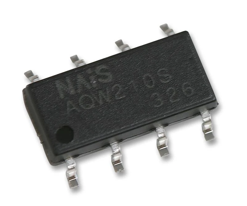 Panasonic AQW612S AQW612S Mosfet Relay SPST-NO (1 Form A) SPST-NC B) AC / DC 60 V 450 mA SOP-8 Surface Mount