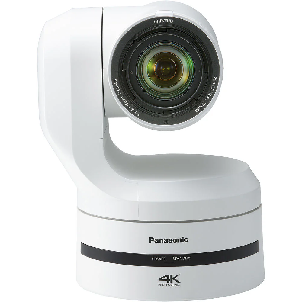 Panasonic AW-UE150AWPJ UHD 4K 20x PTZ Camera (White) - Image 3