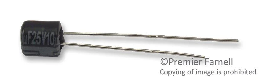 PANASONIC ELECTRONIC COMPONENTS ECE-A1VKS220 Electrolytic Capacitor, 22 µF, 35 V, KS Series, ± 20%, Radial Leaded, 6.3 mm