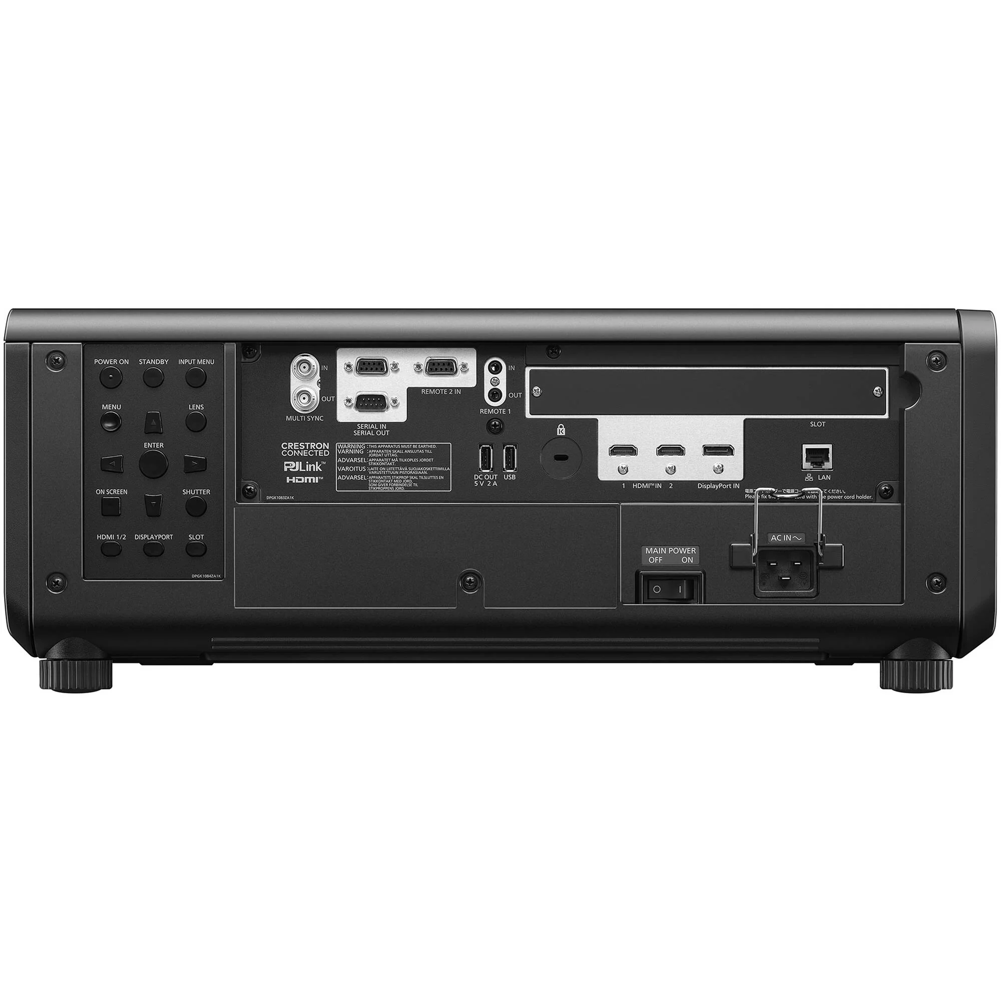 Panasonic PT-REQ80L 8000-Lumen WUXGA Laser DLP Projector (No Lens, Black) - Image 3