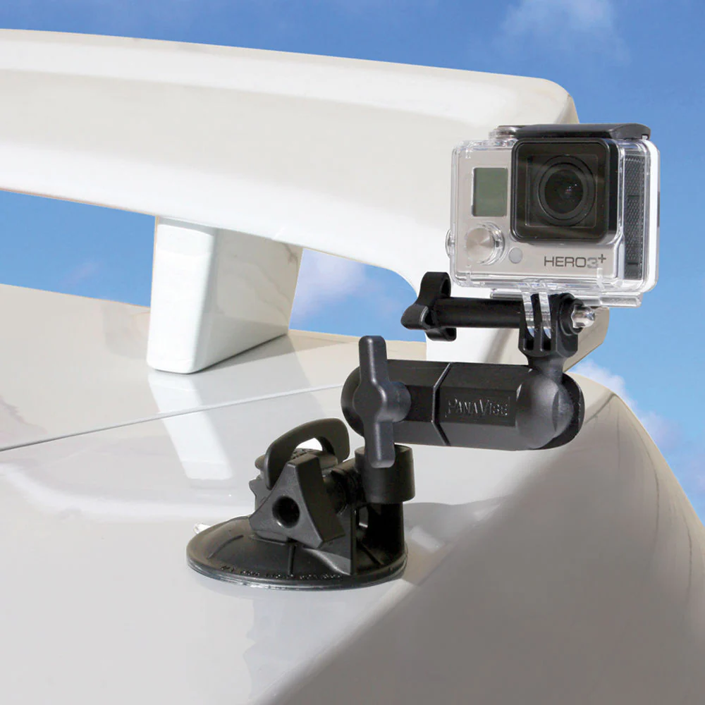 PANAVISE ActionGrip 3-N-1 Suction Cup Action Cam Mount Kit - Image 2