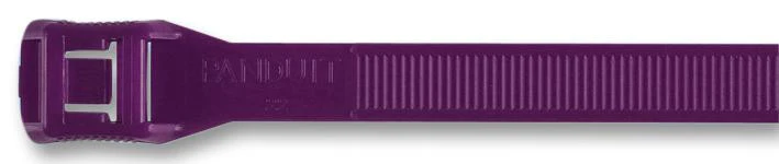 PANDUIT IT9100-CUV7A Cable Tie, 358x8.9, Nylon 6.6 (Polyamide 6.6), Purple, 358 mm, 8.9 mm, 100 mm