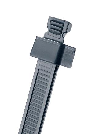 Panduit SST1.5M-M0 Cable Tie Nylon 6.6 (Polyamide 6.6) Black 140 mm 2.4 32 18 lb