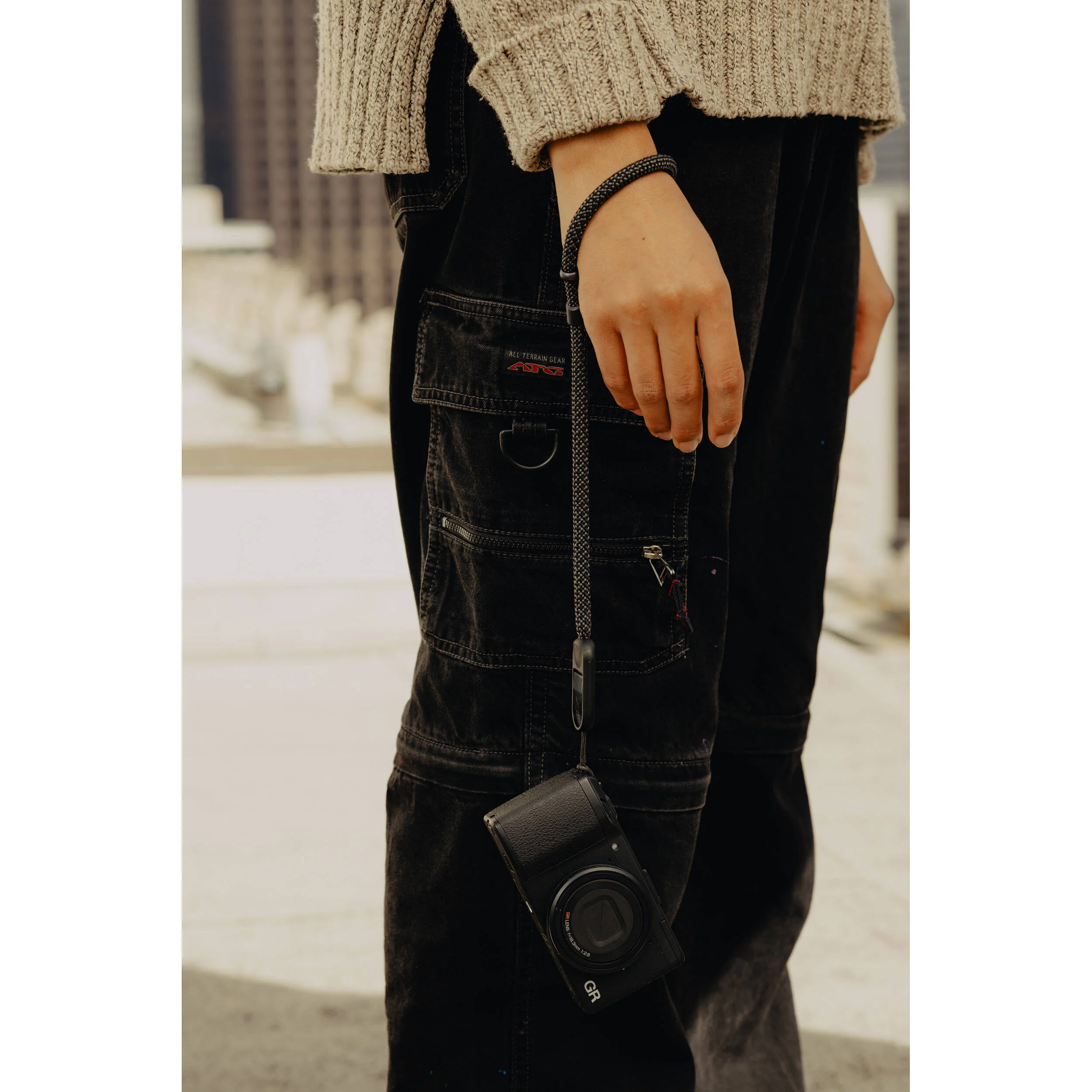 Peak Design Cuff Rope Camera Wrist Strap (Black) - Image 3