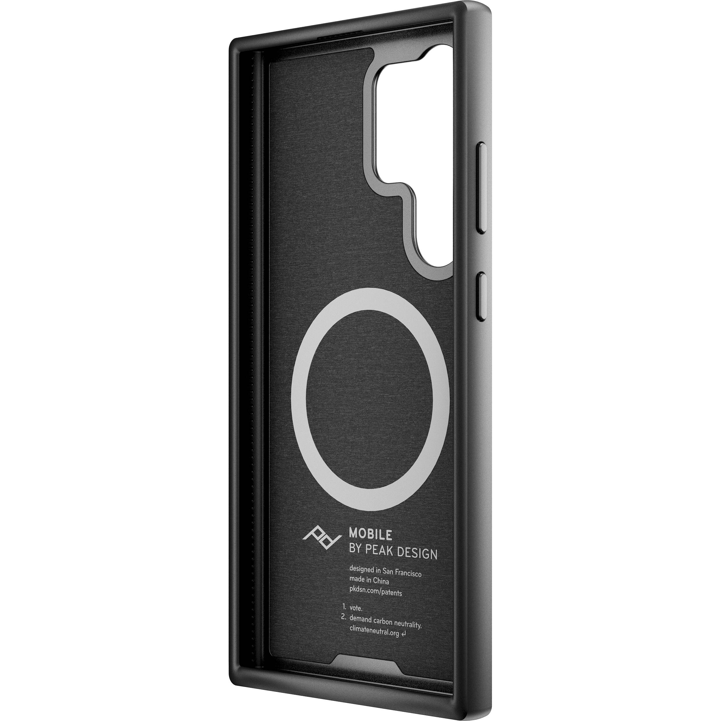 Peak Design Everyday Fabric Case Samsung Galaxy S24 Ultra (Charcoal) - Image 3