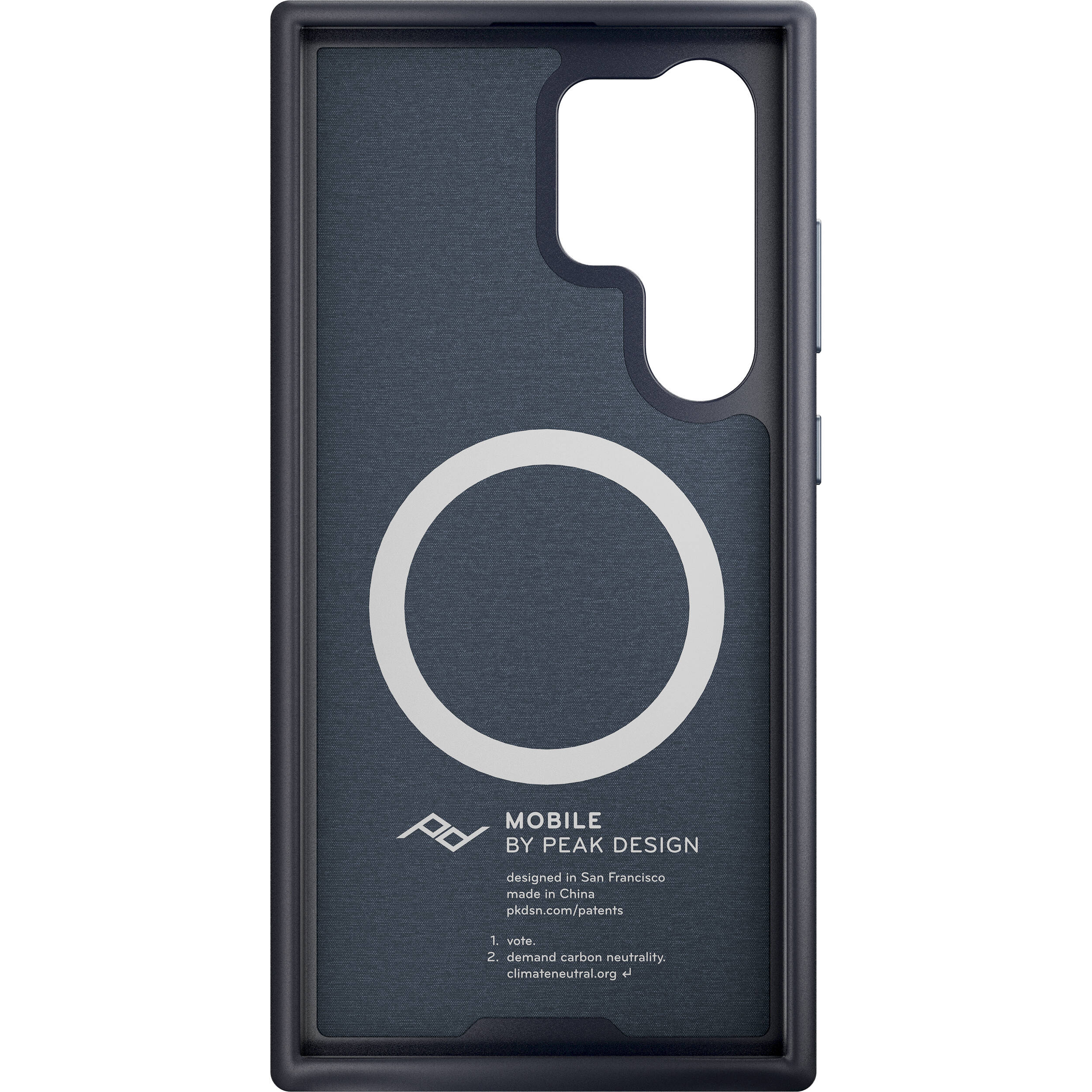 Peak Design Everyday Fabric Case Samsung Galaxy S24 Ultra (Midnight) - Image 5