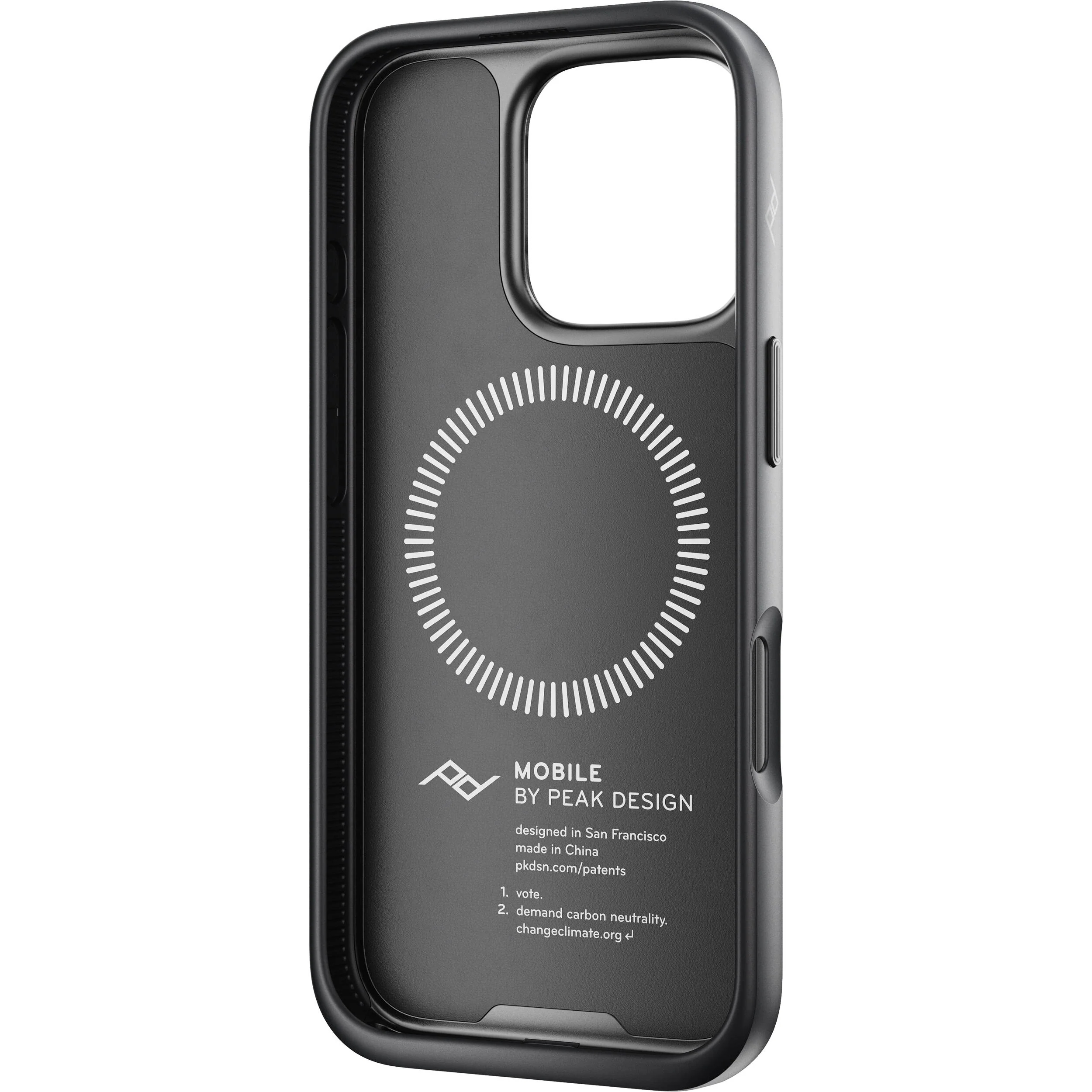 Peak Design Mobile Everyday Clarino Case for iPhone 16 Pro (Black) - Image 6