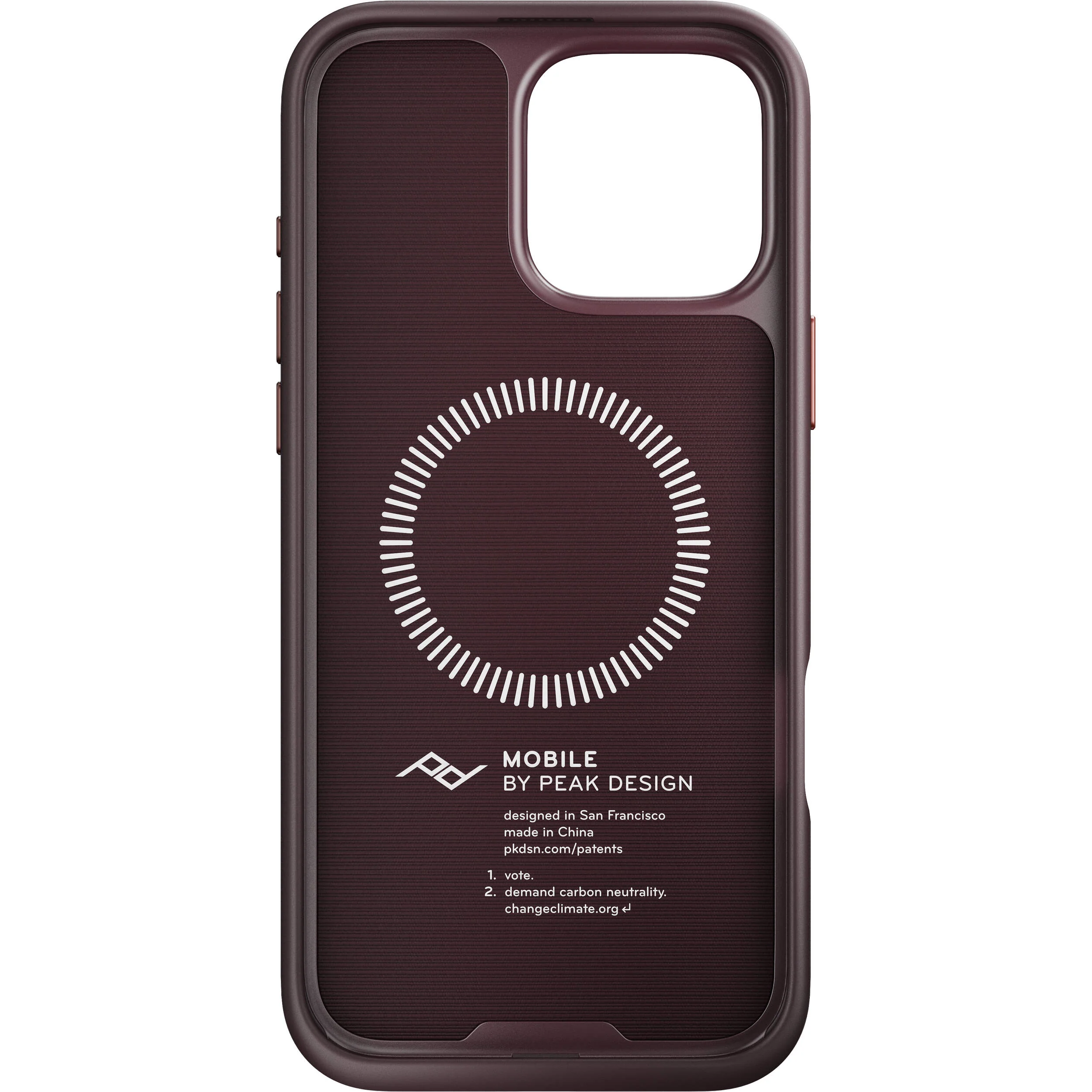 Peak Design Mobile Everyday Fabric Case for iPhone 16 Pro Max (Eclipse) - Image 5