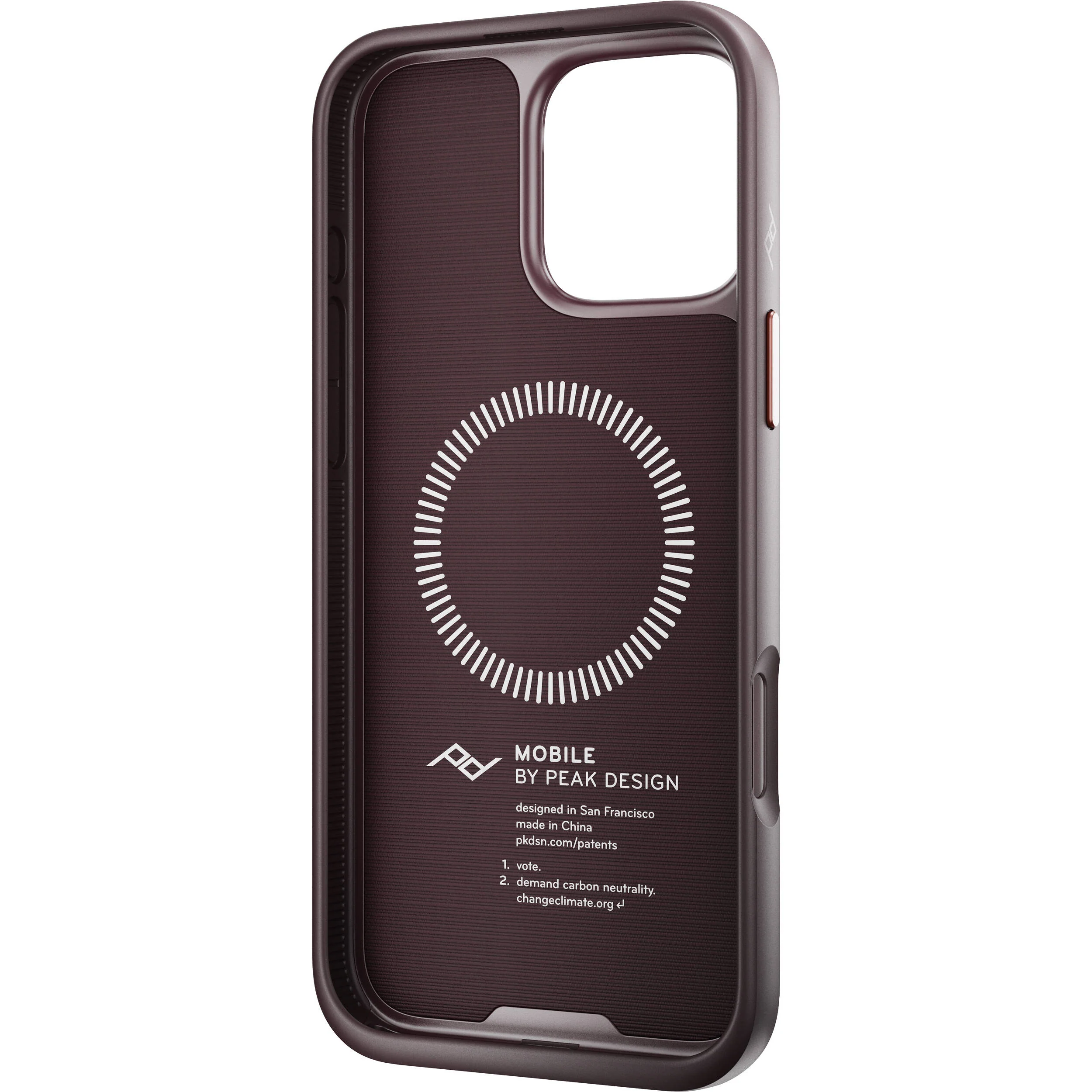 Peak Design Mobile Everyday Fabric Case for iPhone 16 Pro Max (Eclipse) - Image 6