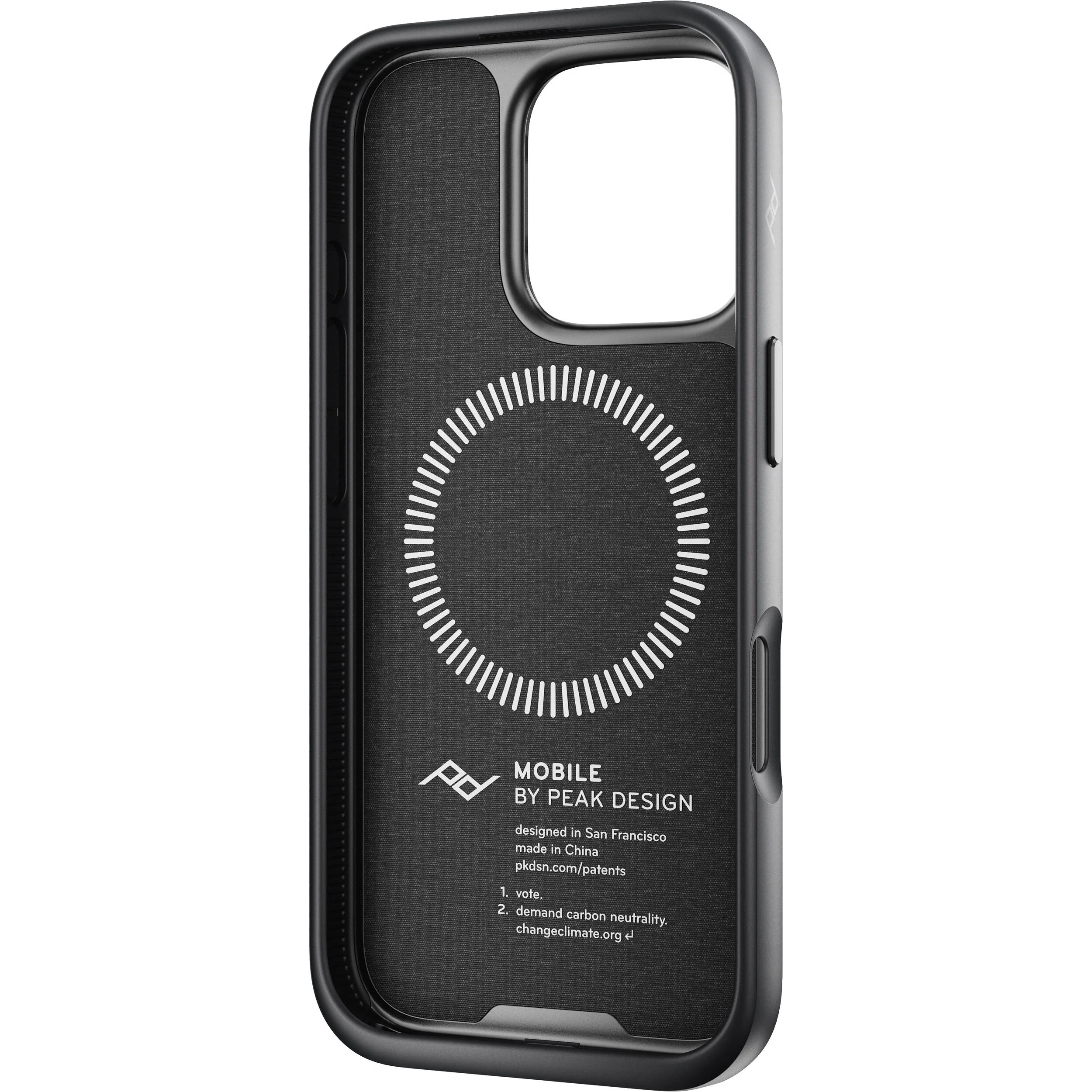 Peak Design Mobile Everyday Loop Case for iPhone 16 Pro (Charcoal) - Image 6