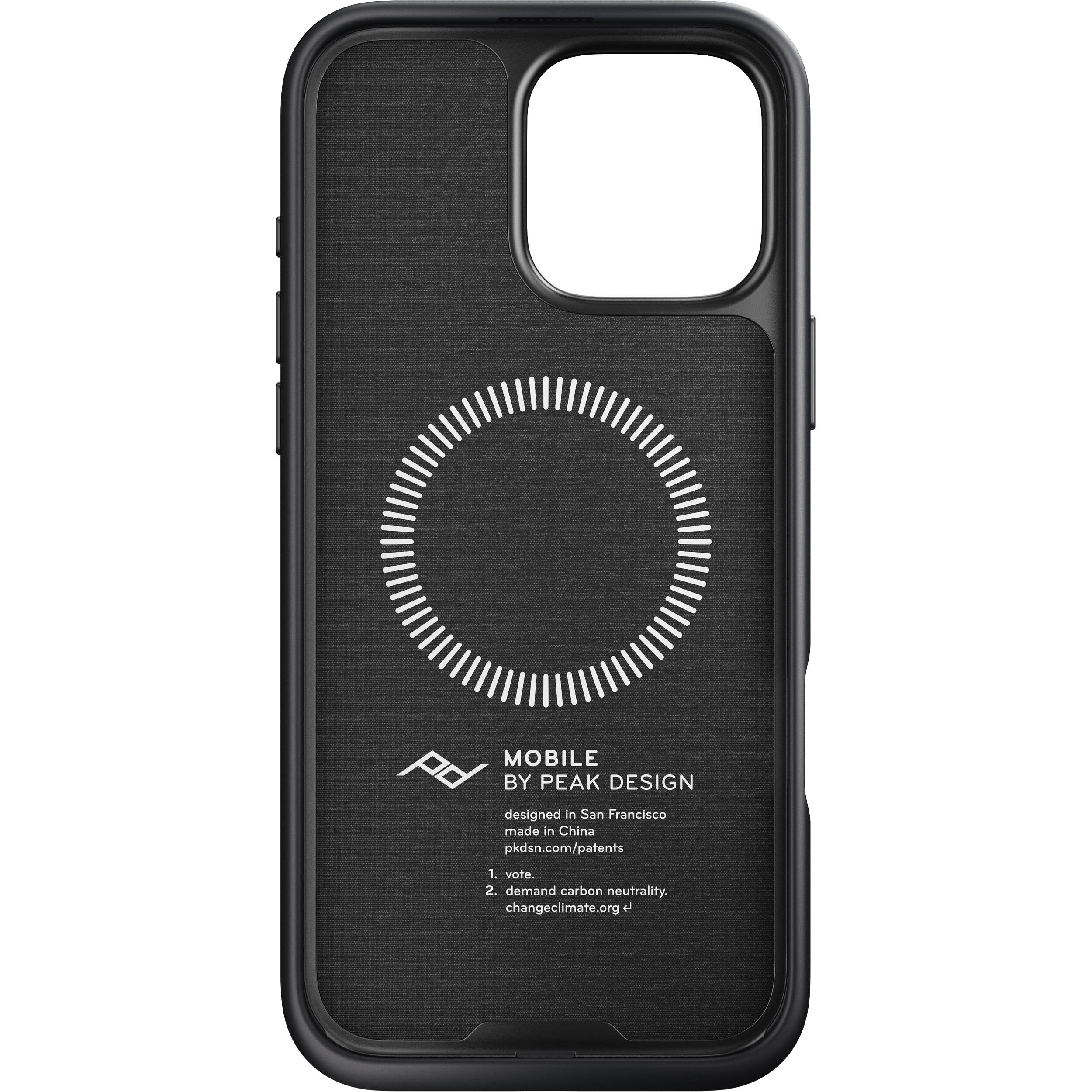 Peak Design Mobile Everyday Loop Case for iPhone 16 Pro Max (Charcoal) - Image 5