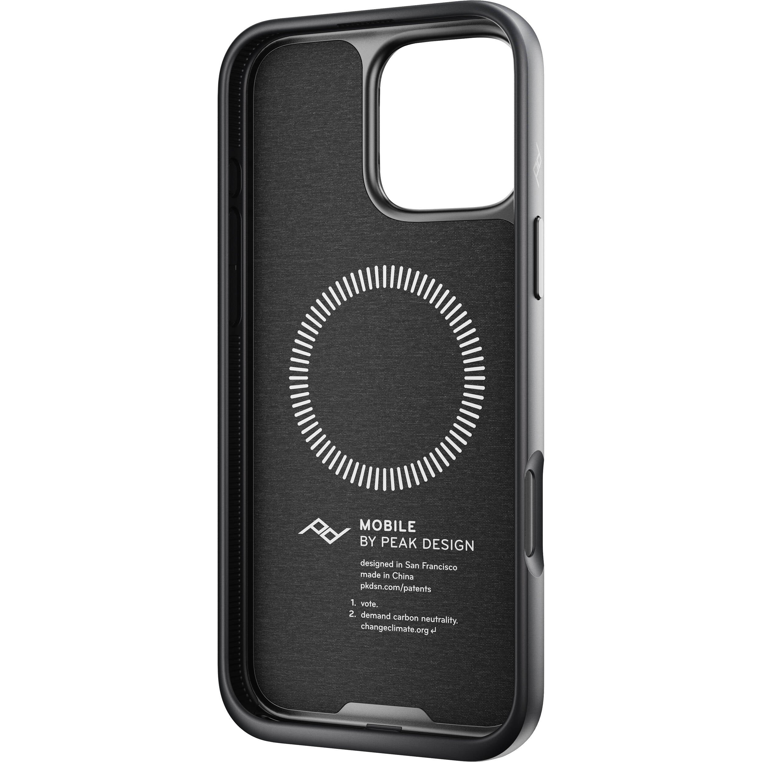 Peak Design Mobile Everyday Loop Case for iPhone 16 Pro Max (Charcoal) - Image 6