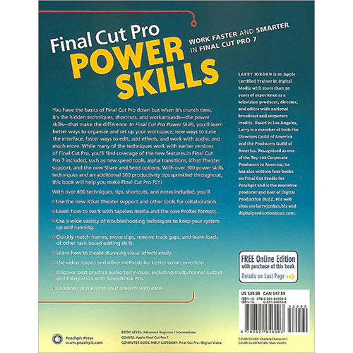 Pearson Education Book: Final Cut Pro Power Skills by Larry Jordan - Image 2