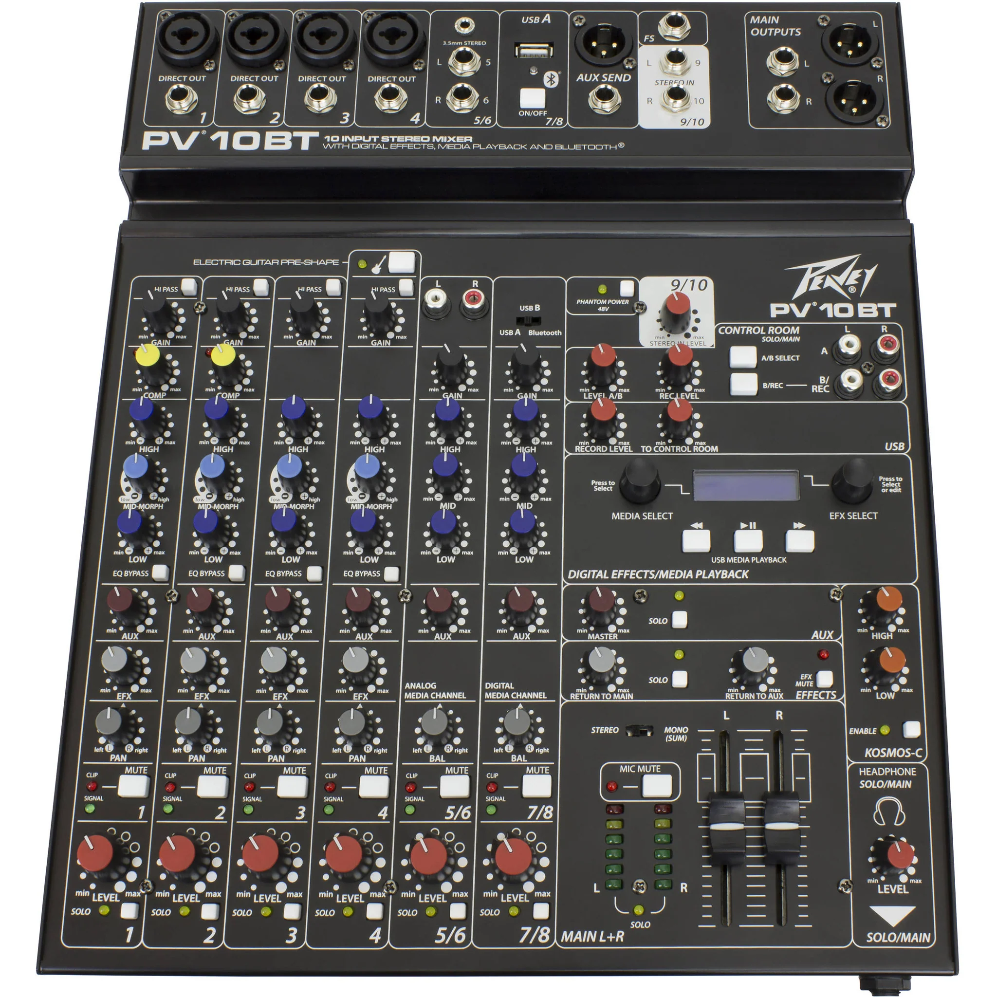 Peavey PV 10 BT Mixing Console with Bluetooth - Image 5